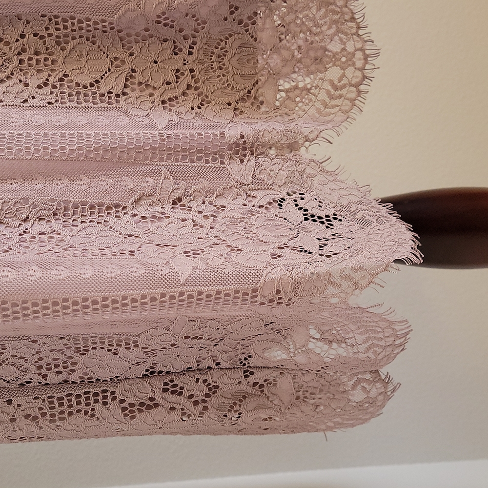 Miss Chevious Lilac Eyelash Lacr Shift Dress - Picture 5 of 9
